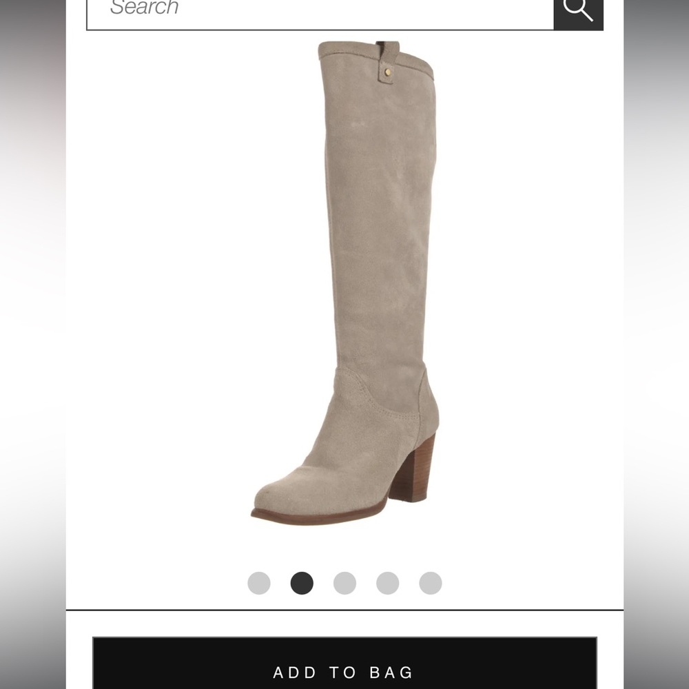 UGG Women's Heeled Boots in Light Gray